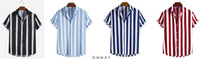 Striped Summer Cotton Shirt Menswear