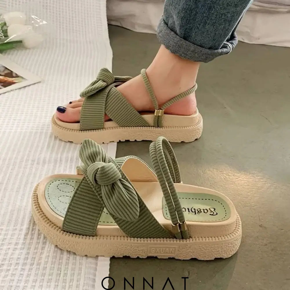 Tess™️ - Comfortabele Sandalen Groen / 35