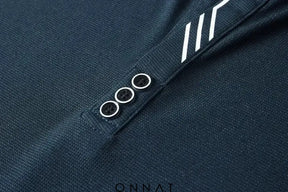 Urbansharp Lapel T-Shirt - Sleek & Casual Menswear