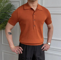 Valarosa Polo Shirt Copper / S Menswear