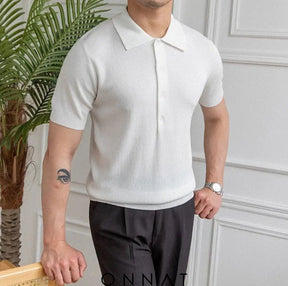 Valarosa Polo Shirt White / S Menswear