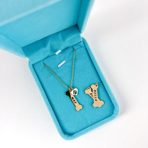 Personalized Bone Necklace