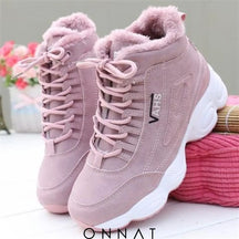 Warm Plush Women’s Sneakers Pink / 35 Shoes