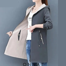 Windwardrobe Grey / S Coats & Jackets