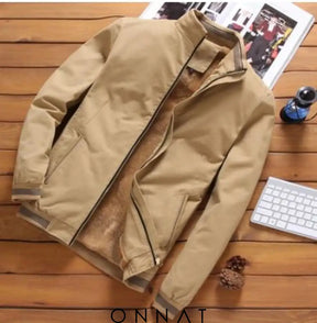 Winter Bomber Jacket Khaki / S Menswear