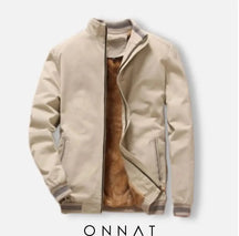 Winter Bomber Jacket Light Khaki / S Menswear