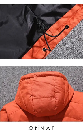 Winter Mens White Duck Down Jacket Menswear