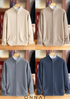 Winter Wool Cardigan Menswear