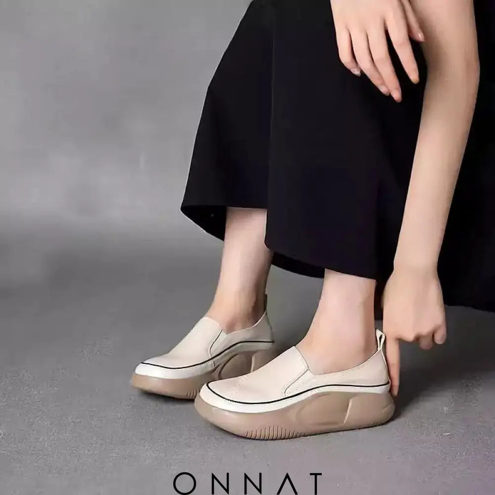 Women Fashion Platform Loafers Shoes