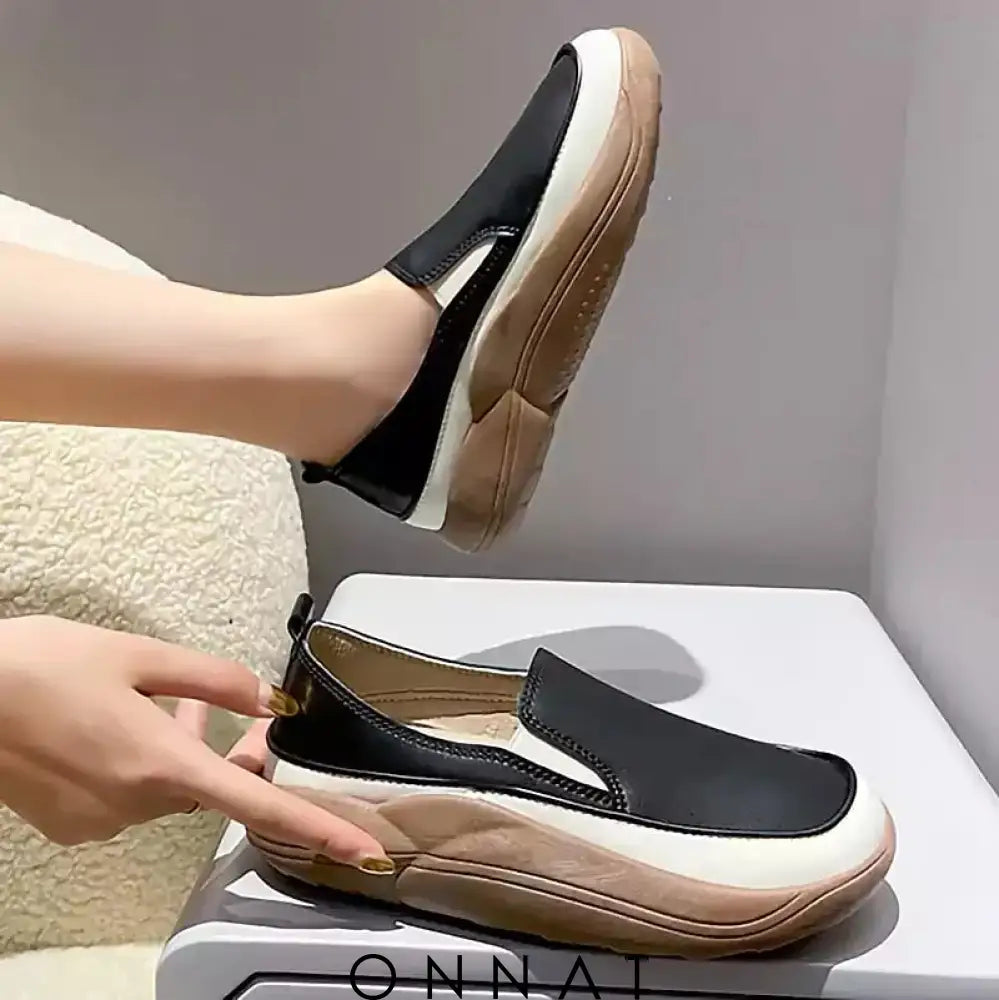 Women Fashion Platform Loafers Shoes