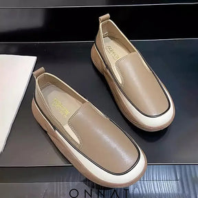 Women Fashion Platform Loafers Shoes