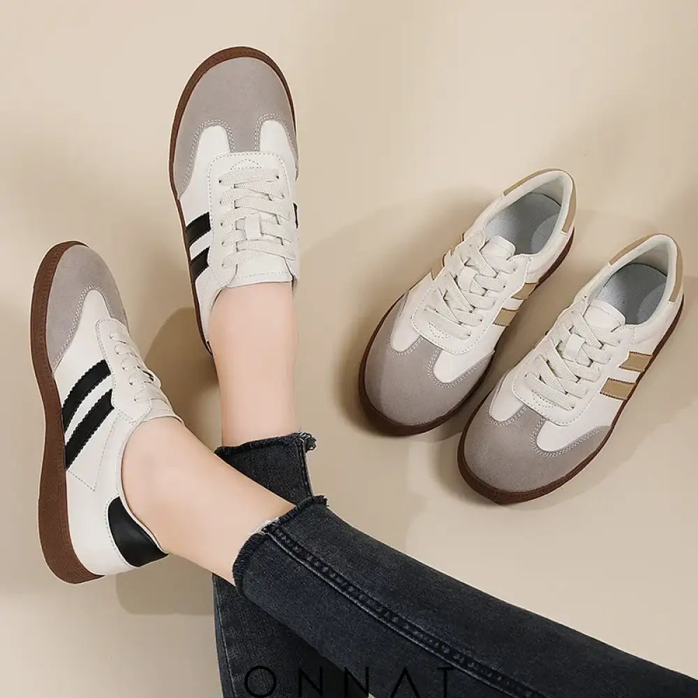 Women’s Casual Sneakers - Vizz Onnat Shoes