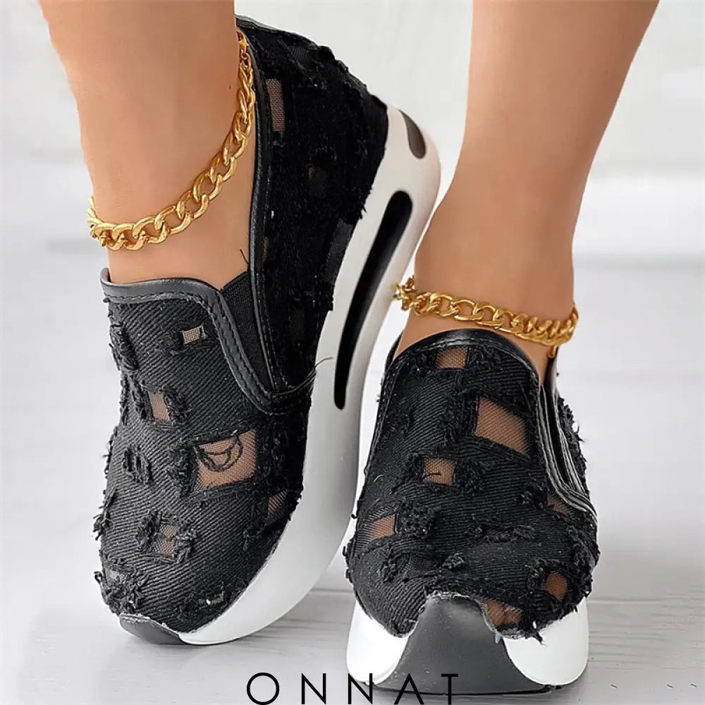 Yara Platform Sneakers Black / 35 Shoes